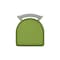 Holland Bar Stool Co 30" Swivel Bar Stool, Nickel Finish, Canter Kiwi Green Seat 41030AN009 - alternate 2